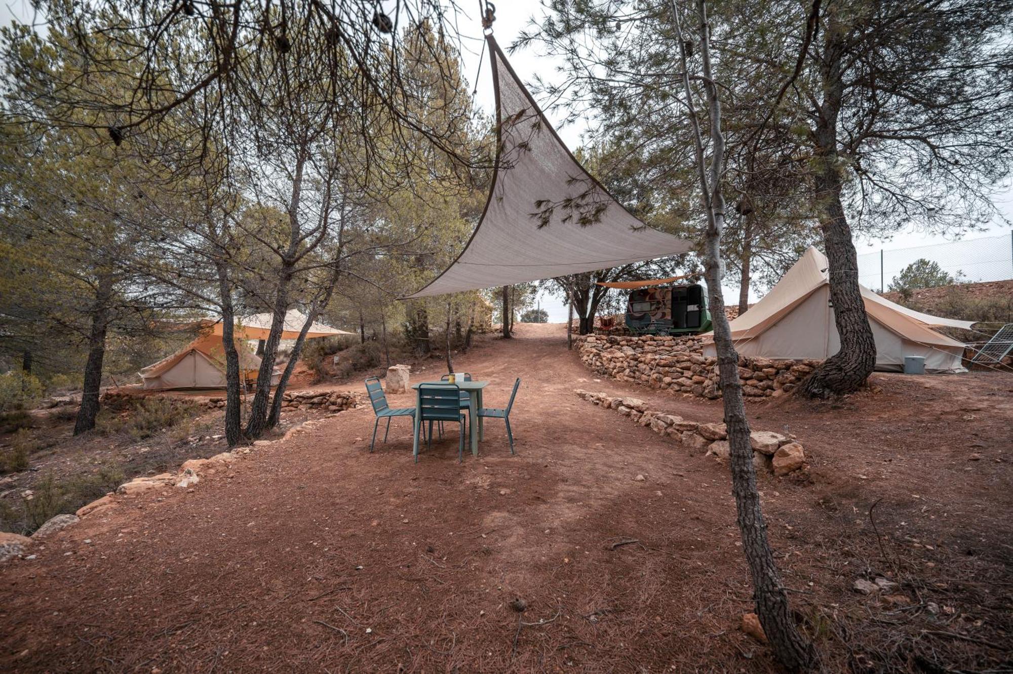 Slow Life Camping Venta Del Moro Luaran gambar