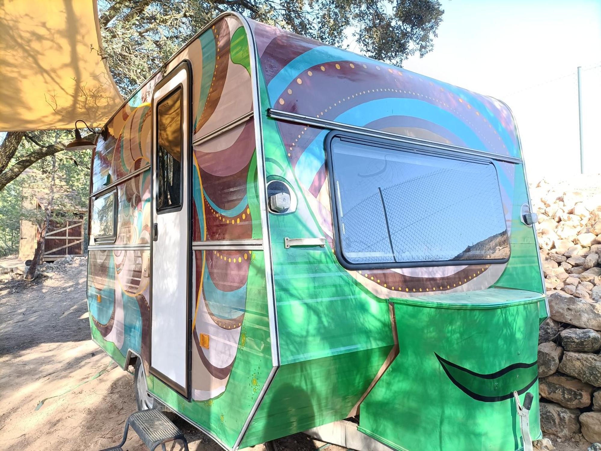 Slow Life Camping Venta Del Moro Luaran gambar