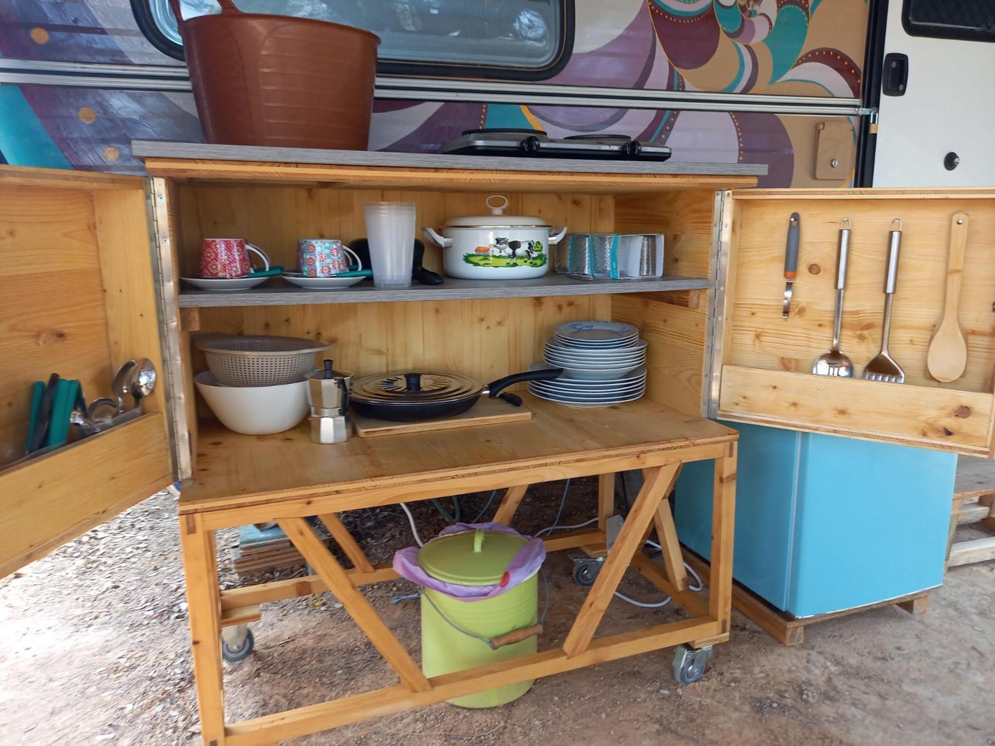 Slow Life Camping Venta Del Moro Luaran gambar